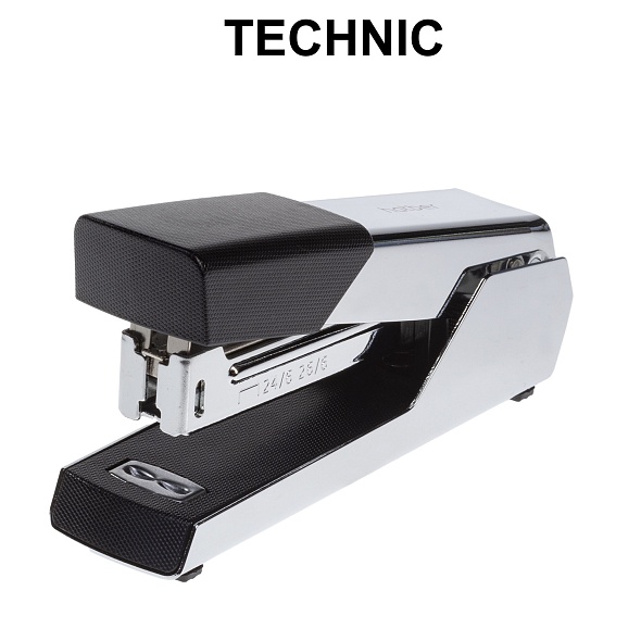 Степлер №24/6 26/6 25л Technic Хром металл