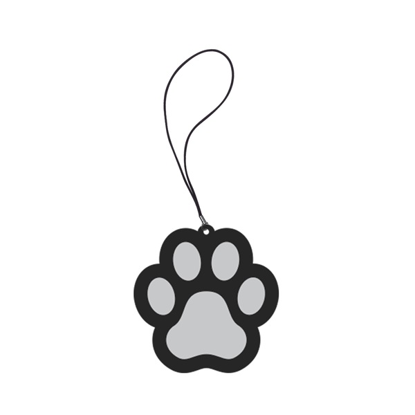 Брелок Светоотражающий Paw белый