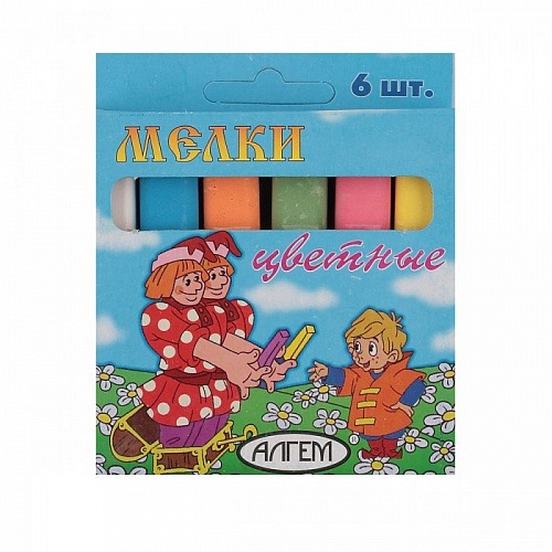 Мел цв. набор  6 цветов