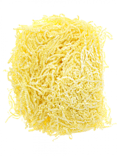 Наполнитель бумажный Пастель желтый,  100г