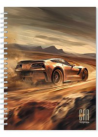 Тетрадь гребень  80л Авторалли