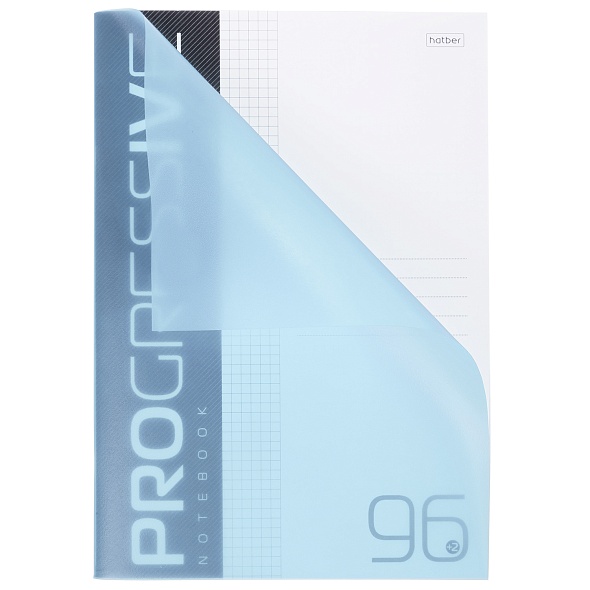 Тетрадь А4  96л Progressive бирюзовая