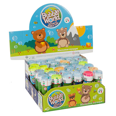 Мыльные пузыри  60мл Мишки