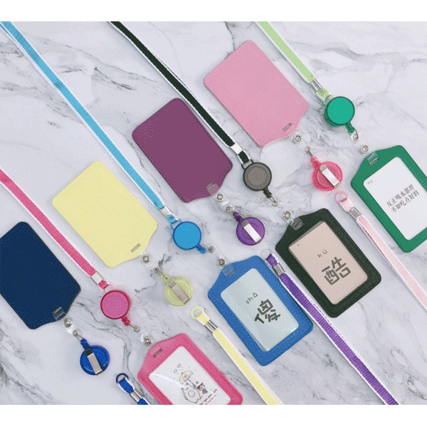 Бейдж 110*70мм Simple Style, вертикальный, иск.кожа