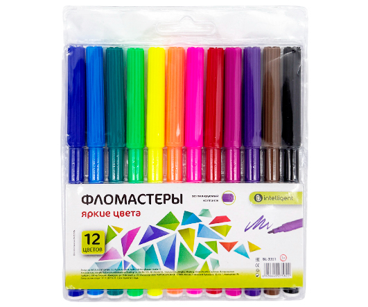 Фломастеры 12цв