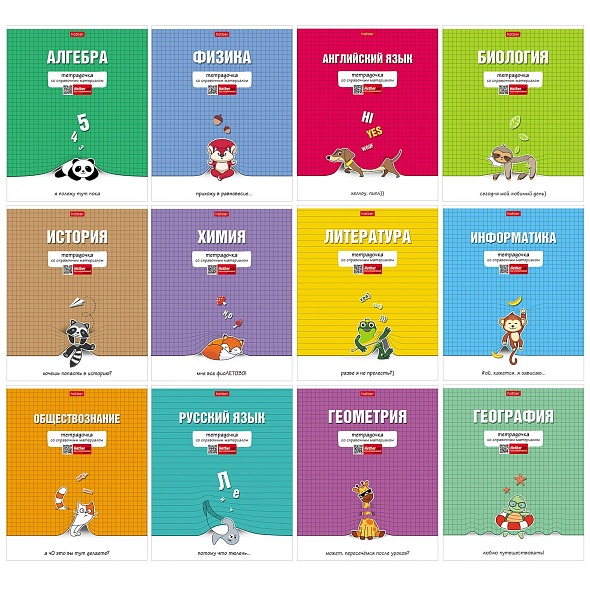 Тетрадь темат. комплект 12предм. 48л Тетрадочка АКЦИЯ