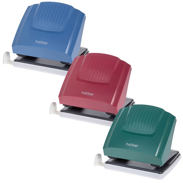 Дырокол 30л Energy, с линейкой