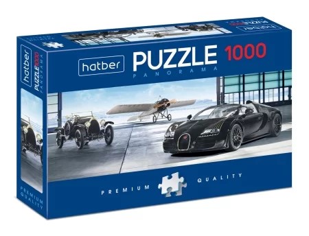 Пазлы 1000 эл Панорама-Luxury Garage