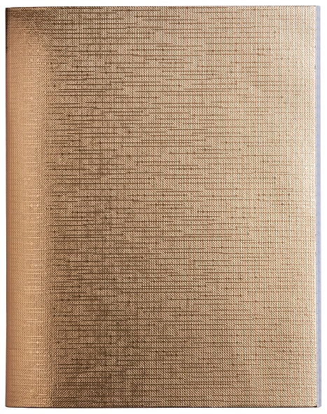 Тетрадь линия 48л Бумвинил Metallic Золото