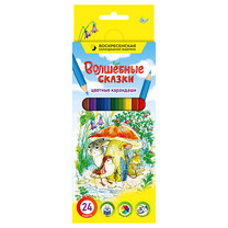 Карандаши Волшебные сказки 24цв.