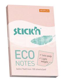 Стикер 51х76мм ECO Розовый 100л