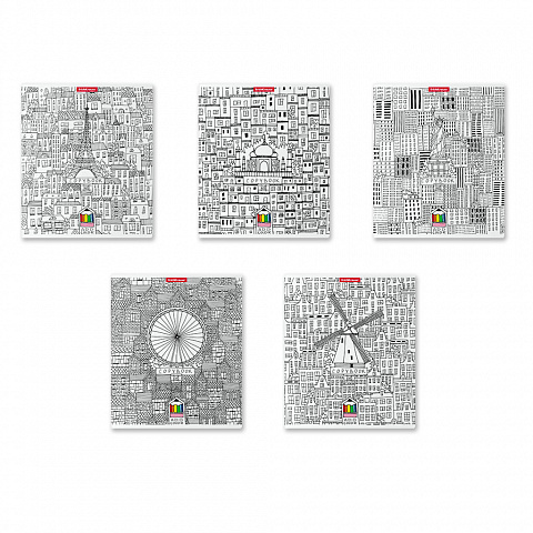 Тетрадь 48л Add Color. Voyage АКЦИЯ