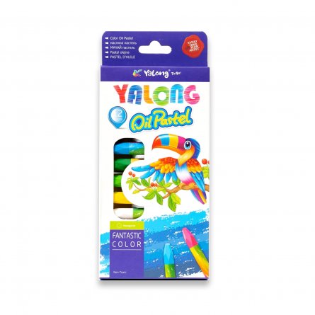 Мелки Пастель Toucan 12цв. маслян.