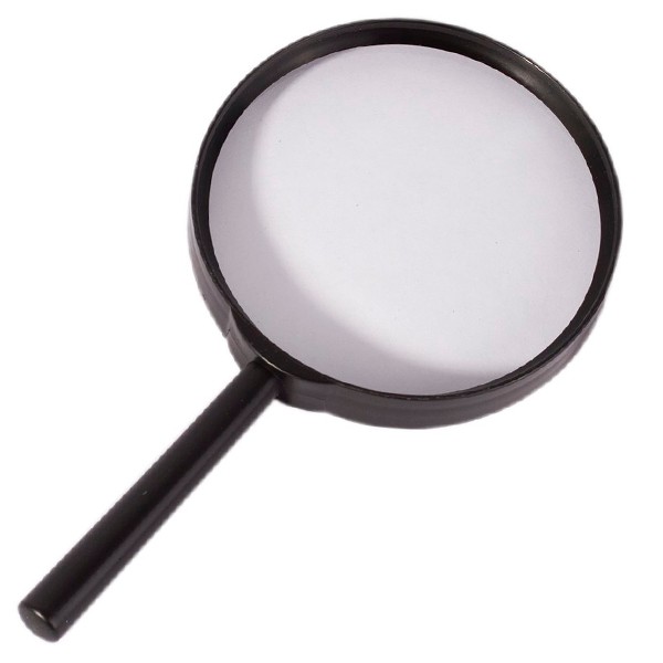 Лупа d 75мм пластик.оправа (пятикратное увеличение)