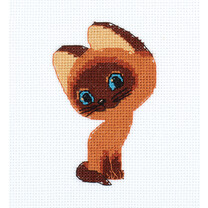 Набор для вышивания Кларт "Котёнок Гав"  8,5*12см