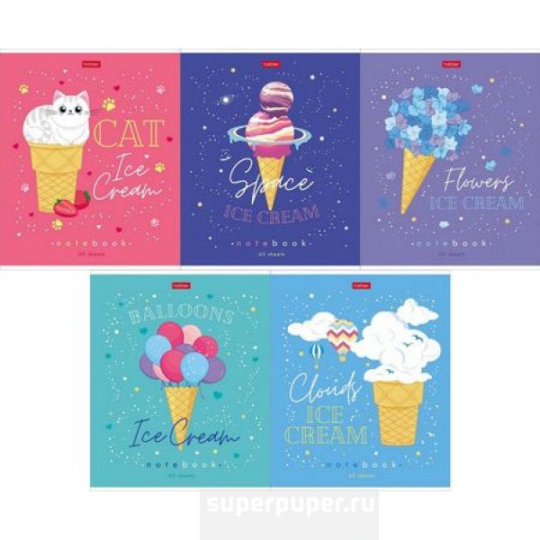 Тетрадь 40л Волшебное мороженое АКЦИЯ