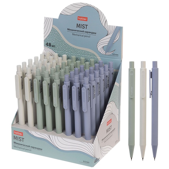 Карандаш авт 0,5мм Mist HB