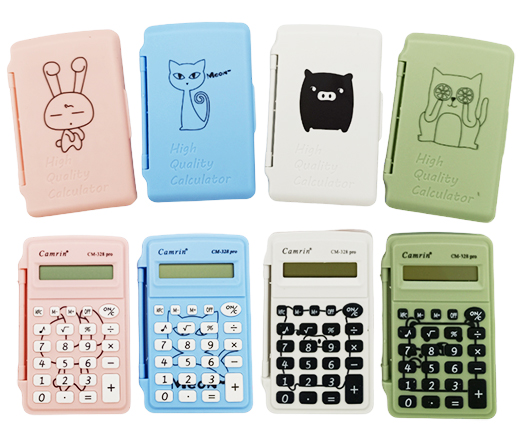 Калькулятор  карман.  8разр с крышкой Camrin  CM-328 pro