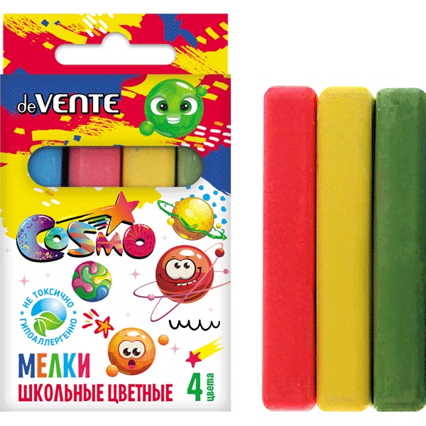Мел цв. набор  4 цвета Cosmo