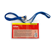 Бейдж 110*80мм на шнурке горизонтальный АКЦИЯ