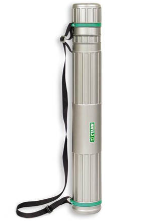 Тубус телескоп на ремне L700-1100мм cерый ^