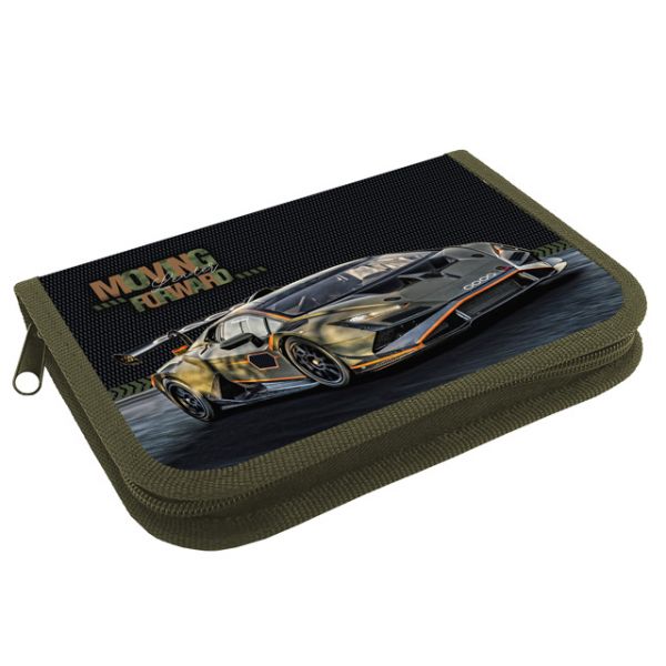 Пенал 1отд. большой/м  Авто хаки