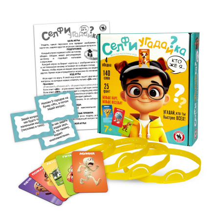 Карты игра Селфи угадайка 7+