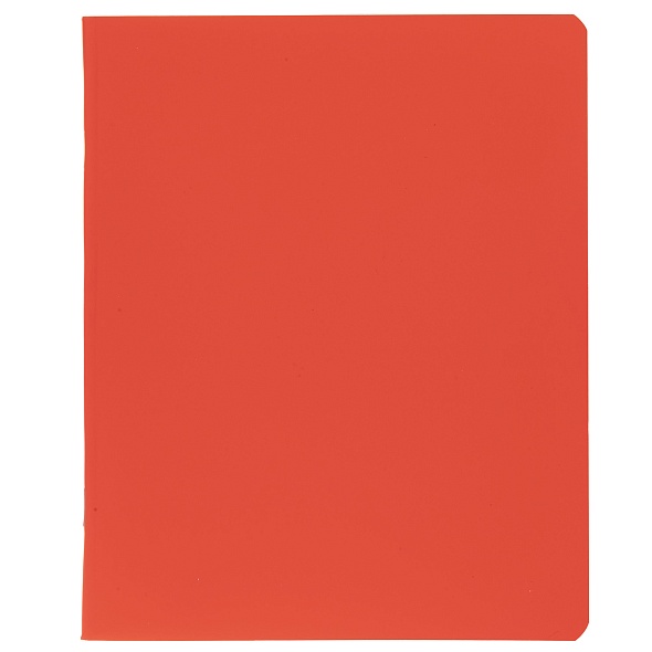 Тетрадь линия 48л SoloMatte. Красный шёлк, софт-тач