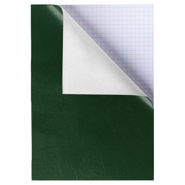 Тетрадь А4  96л  бум/винил зеленая, второй блок