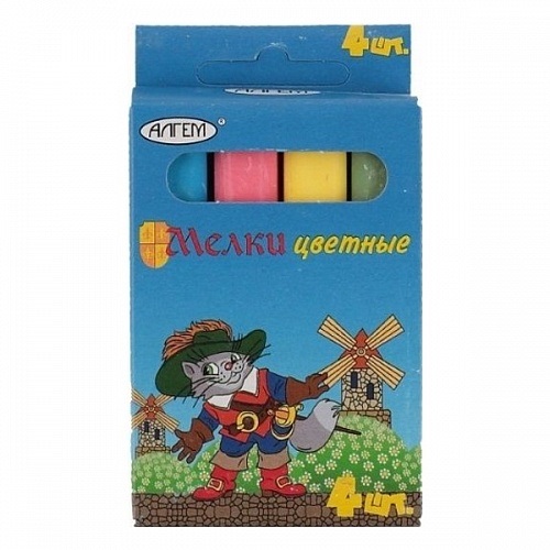 Мел цв. набор  4 цвета