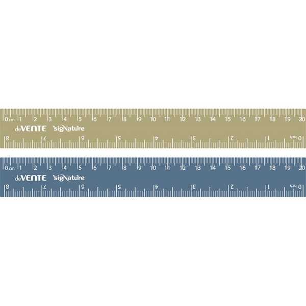 Линейка пластик 20см SigNature