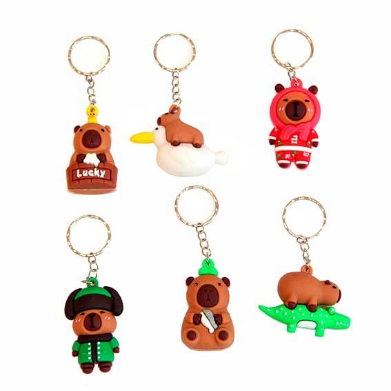 Брелок ПВХ Капибарка