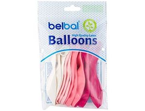 Шар возд Пастель 35см Розовая гамма (14")