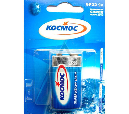э/п Космос крона 6F22 блистер