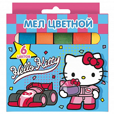Мел цв. набор  6 цветов Hello Kitty&friends