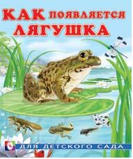 Книжка Для детского сада. Как появляется лягушка