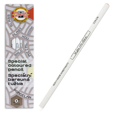 Карандаш специальный по любой поверхности, белый