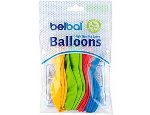 Шар возд Пастель 35см Тропическое ассорти (14")