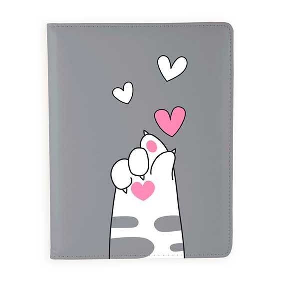 Дневник шк. 7БЦ/д. Cats&Heart, иск. кожа, поролон