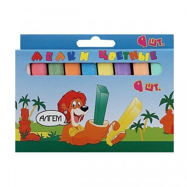 Мел цв. набор  9 цветов