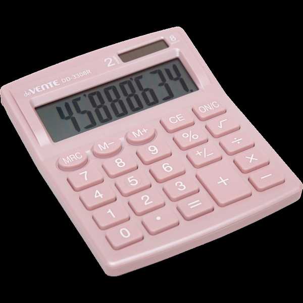 Калькулятор  наст.  8разр DD-3308R