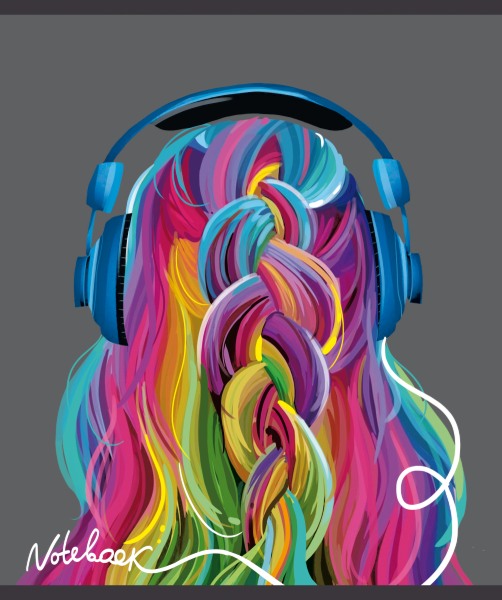 Тетрадь 48л Сделай звук ярче, софт-тач