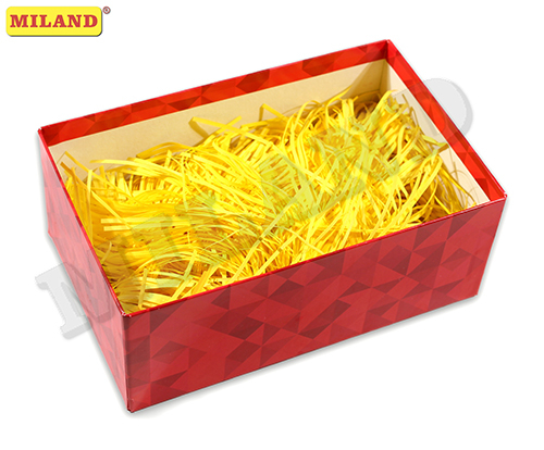 Наполнитель бумажный интенсив желтый,  100г,  гофрированный