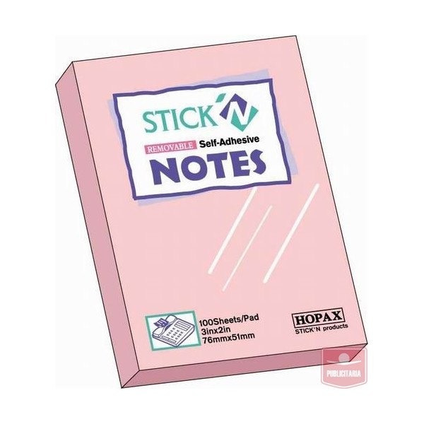 Стикер 51х76мм Голубой 100л ^