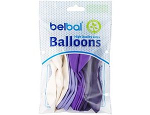 Шар возд Пастель 35см Лиловая гамма (14")