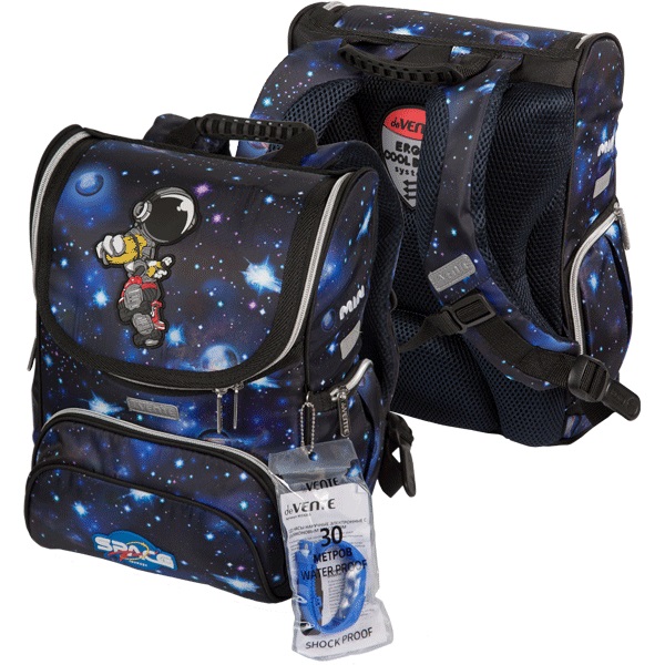 Рюкзак 35*26*20см Mini. Astronaut жесткий, эргон.спинк 1отд, 3отд