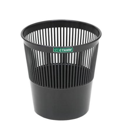 Корзина д/бумаг сетчатая  9л. черная