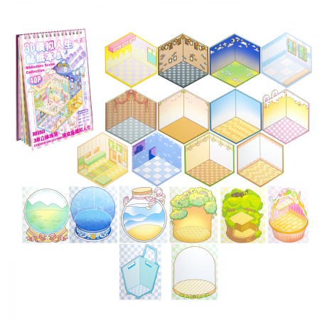 Румбокс Sticker Collection 20 листов, 20 наклеек