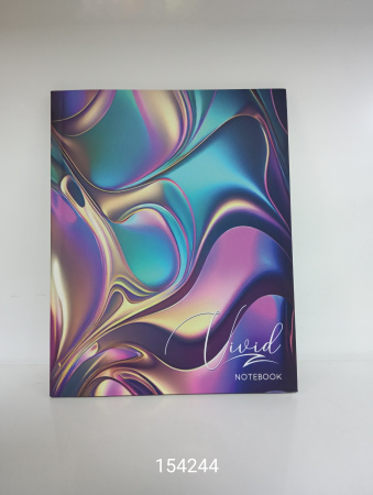 Кн.записная А5+ Инт.обл  64л Градиент,  софт-тач