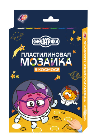 Набор д/творчества Пластилиновая мозаика. Смешарики. В космосе